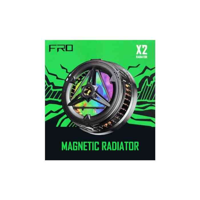 Plextone EX2 Mobile Phone Cooler RGB Gaming Cooler Radiator